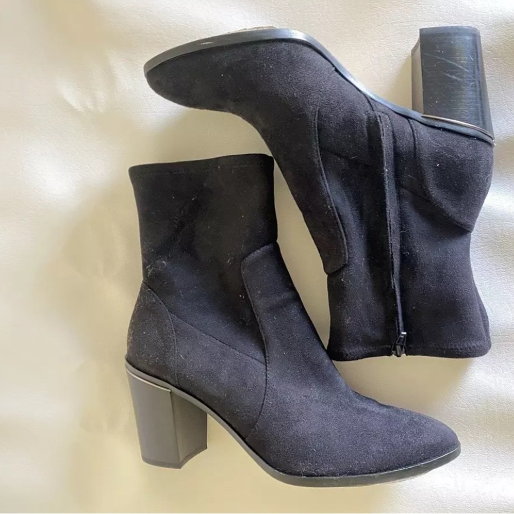 Michael kors black calf boots size  11